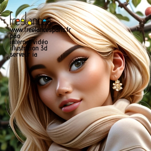 Pao mise en page internet vidéo illustration 3d serveur IA générative AI freelance paris studio de création magazines 5UR8NAN0